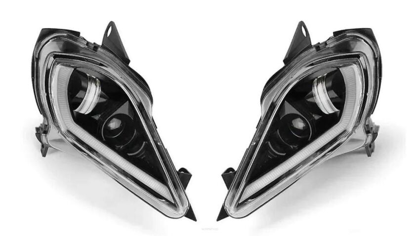 Przednie lampy LED z podświetleniem Yamaha Raptor / YFZ