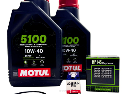 Zestaw Serwisu Olejowego Motul Filtr Świeca YAMAHA