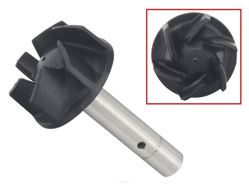 Wałek i wirnik pompy wody Bronco Yamaha YFM 700 Raptor (1S3-12450-00-00)
