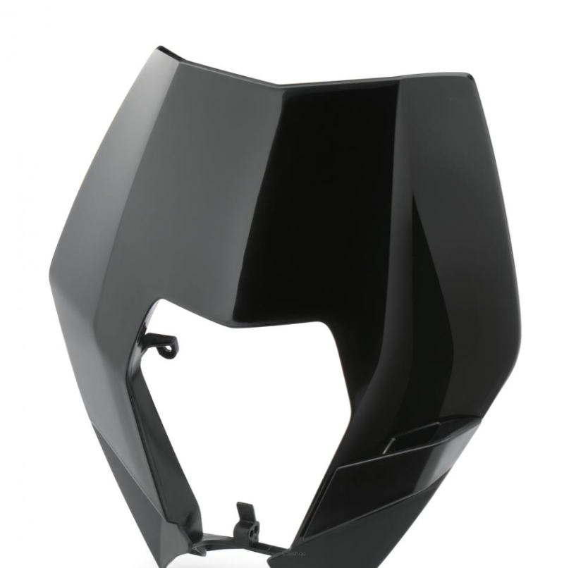 Owiewka lampy przód czarna OEM KTM EXC EXC-F XC-W 7800800100030