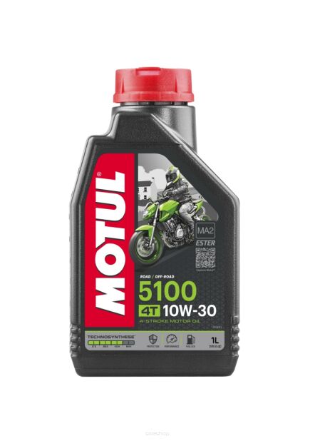 Olej silnikowy MOTUL 5100 4T ESTER 10W30 1L