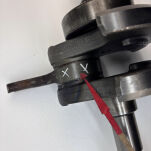 Wał korbowy Yamaha Raptor 700 nr4 Oem 1PE-11400-01-00 - 2