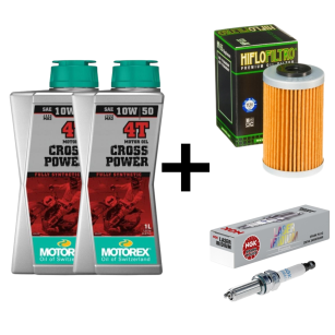Zestaw serwisowy MOTOREX Cross Power 4T 10W-50 KTM 450 SX-F (2013-2015) L