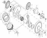 Sworzeń tłokowy CF Moto - 2