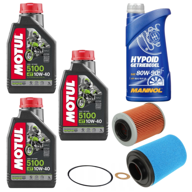Zestaw Serwisu Olejowego Motul filtry Do Quada CF MOTO
